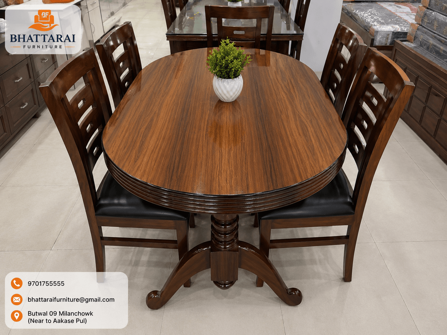 4 Seater Dining Table