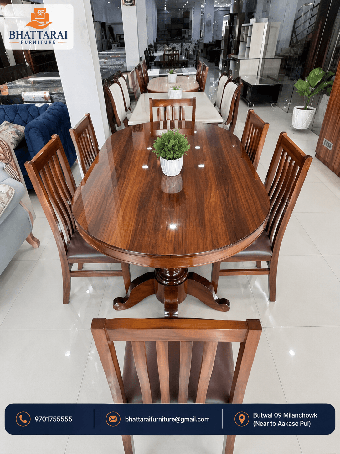 6 Seater Dining Table